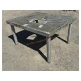 Heavy Aluminum Table