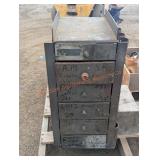 Cabinet- Steel w/ Asst Welding Rods