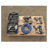 Assorted Air Nailers & Hose