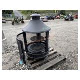 Enclosed Fire Pit, Unused