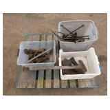 Bottle Jacks, Hand Tools, Axe Heads, Etc