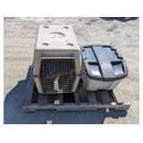 Dog Kennel & Food Bin