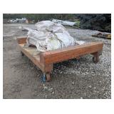 Shop Cart on Casters ~52'x58'