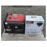 1800 Watt Generator & Weber Smokey Joe BBQ