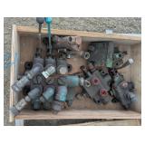 Box- Hydraulic Valves, Assorted, Used