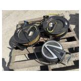 ~50' Retractable Air Hoses & Electrical Cord Reel