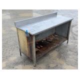 Stainless Prep/Work Table w/ Under Storage