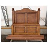 Rustic Style Queen Bed Frame