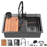 Kitchen Sink, Single Bowl Stainless Steel