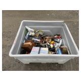 Tote Asst. Shop Supplies & Misc. Parts