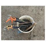 Galvanized Shake Nails & 2 Caulking Guns