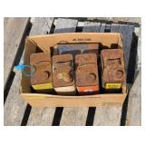 Lot of Vintage Oil Canisters