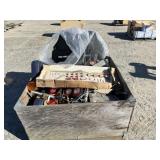 Crate- Misc. Shop & Tool Lights, Power Tools, Etc