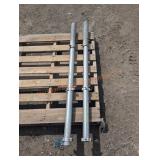 2- Galvanized Sign Posts