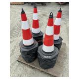 50- 28' Refelective Safey Cones
