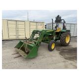John Deere 5065E Tractor w/ Loader & Forks