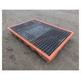 6 Drum Containment Work Station Pan