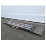 34 Pcs. Misc. Metal Roofing/Siding