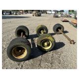 3- Hay Wagon Axles