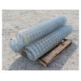 3-Rolls Galvanized Utility Fence