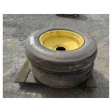 11.25-28 Goodyear Rib Tire & 9 Bolt Wheel