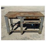 Heavy Duty Steel Work Table