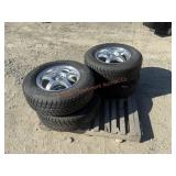 4- Hankook Tires on Rims 235/70R16
