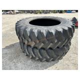 2- 250/85R42 Firestone Tractor Tires