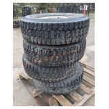 LT235/85R16 Toyo Studded Tires w/ 8L Rims