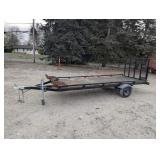 1985 12' S/A Utility Trailer
