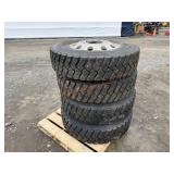 4- 11R24.5 Bridgestone Tires w/ 10L Rims