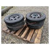 Ford Escort 175/70R14 Tires w/ Rims