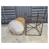 250 Gallon Diesel Storage Tank w/ Metal Stand