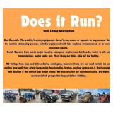 Does it Run?