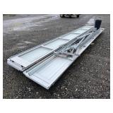 ~17'x12' Garage Door w/ Glass Window Panel