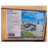 Sdlanch 20' x 30' Steel Carport