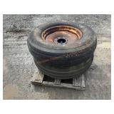 11.25-24 Rib Tire on 8 Lug Wheel