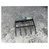Miva Mini Excavator Brush Rake