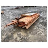 Pallet Misc Lumber, OSB Sheets, Cement Board, Etc