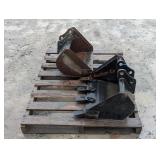 2- 20' Mini Excavator Buckets