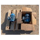2- WEG W22 Nema Premium Electric Motors