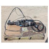 25hp Mercury Boat Motor & Steering Column-UNTESTED