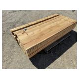 72- 6' Cedar Boards, Approx. 1' x 6' x 6'