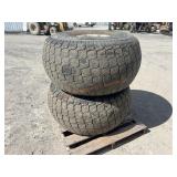 22.5x16.1 Turf Tires w/ 8 Lug Rims