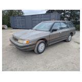 1990 Subaru Legacy Wagon- Notes