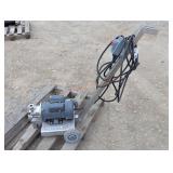 TECHTOP Farm Duty Single Phase Motor on Dolly