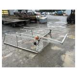 8' Alum Ladder Rack w/ Lights
