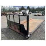 Steel Deck Flatbed w/ Headache Rack