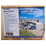 Sdlanch 20' x 30' Steel Carport