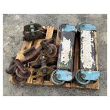 Pallet- Bridge Crane Roller & Crane Supports